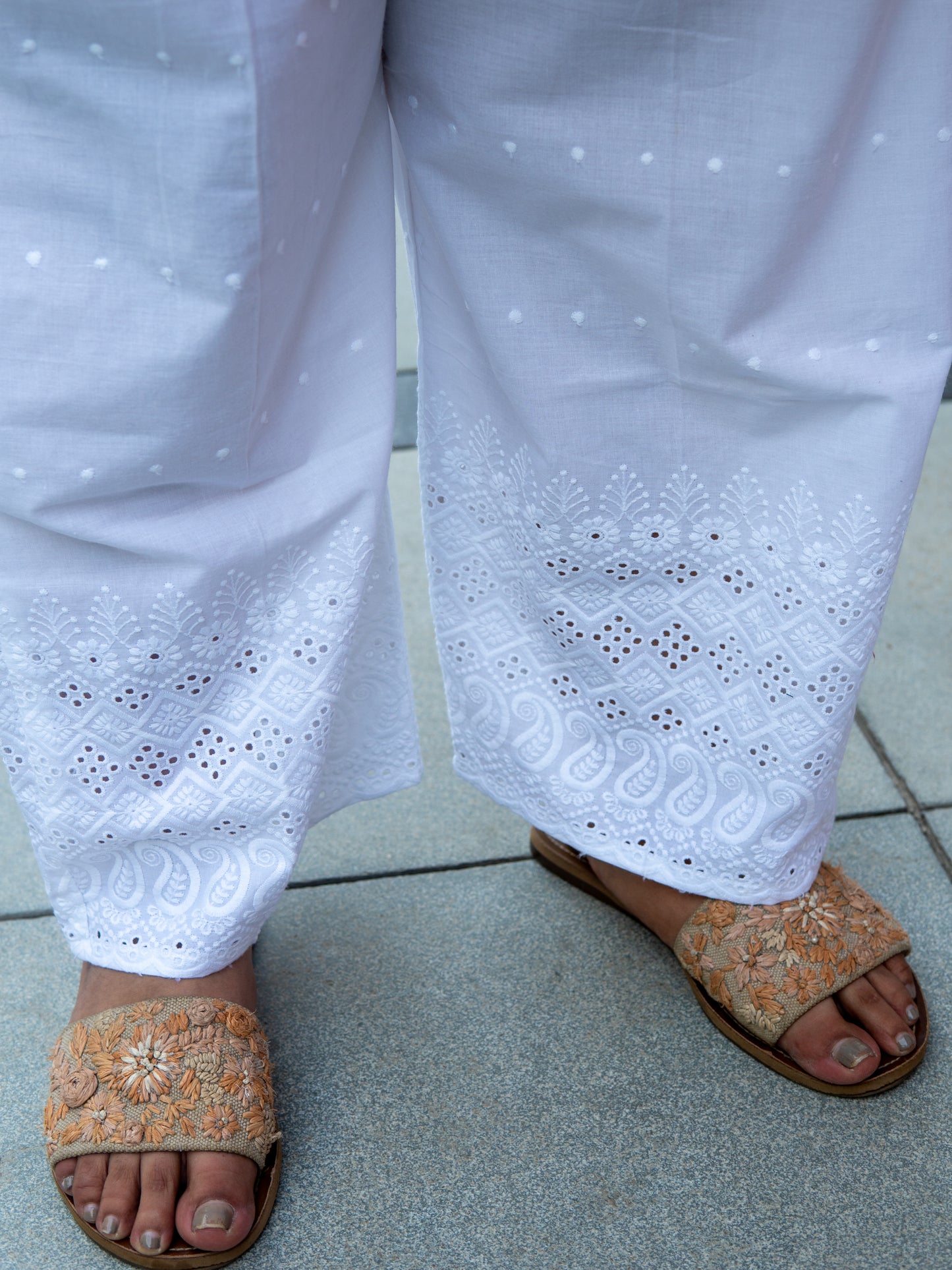Noor White Pants